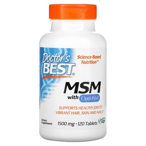 닥터스베스트 MSM 1500mg 타블렛, 120정, 1개