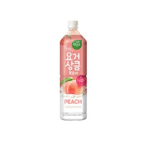 웅진 자연은 요거상큼 복숭아 1.5L X 24개