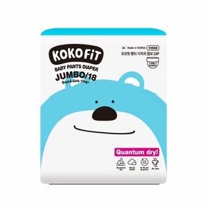 코코핏 팬티 기저귀 유아용 JUMBO, 점보형(2XL), 18매