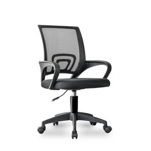 BMKC 메쉬 통풍 의자 CL-B10 사무 학생 컴퓨터 공부 책상 강의실 회의실 의자, 블랙
