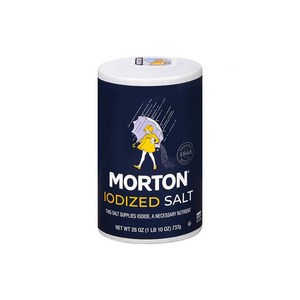 몰튼 아이어다이즈드 요오드 소금 솔트 737g 6통 Moton Iodized Salt, 6개