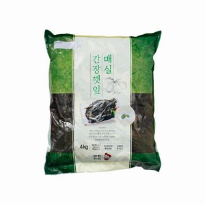 반찬단지 매실 간장깻잎 4kg, 1개