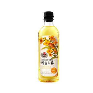 백설 카놀라유, 500ml, 4개