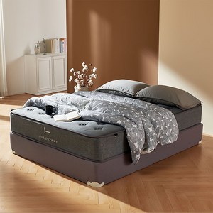 조은자리 원룸 1인용 매트리스 침대 바닥 허리에 좋은 스프링 매트 클래식 그레이 하드 S, 베이지, 소프트 K, 베이지