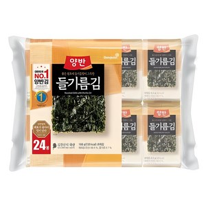 동원 양반 들기름 도시락김, 4.5g, 24개