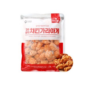 [아워홈]고추바삭 치킨가라아게 1kg, 1개