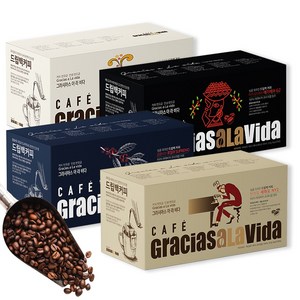 [애드크로스 홈쇼핑]지금은 커피타임 그라시아스 아 라 비다 드립백 커피 그라비다 원두 드립, 1세트, 01_80개입 세트