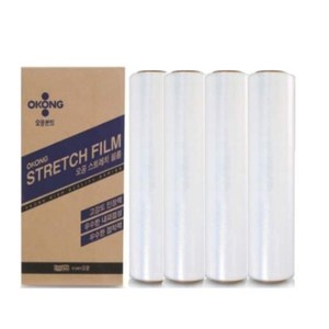 오공 스트레치 필름 25mic x 500mm x 250m, 4개