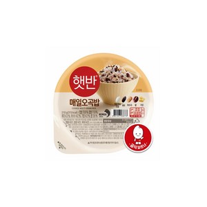 햇반 오곡밥 210g, 20개