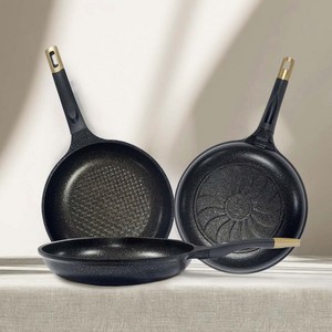 [코코베네]티타늄 마블 가스 전용 프라이팬, 28cm, 1개