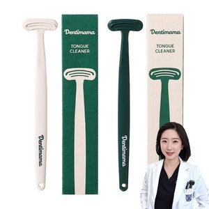 입냄새제거 치과의사가 직접 제작한 친환경 혀클리너 2개 묶음, 15g