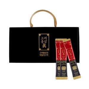 고려홍삼진 6년근 데일리스틱 100포 (선물포장), 진세노사이드 15.75mg 100포 [선물포장], 1개