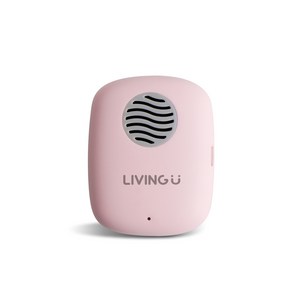 카템 리빙유 UVC 에어 바람건조 휴대용 칫솔살균기 LV004, BABY PINK