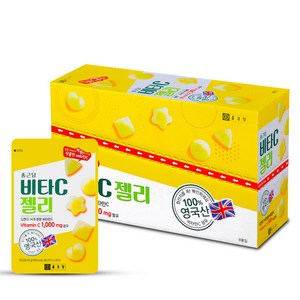 종근당 비타민C1000 비타1000 온가족 성인 영영제 비타민씨 VITAMINC 바이탈프로그램 비타민C, 종근당 비타민C 구미젤리 8개입, 1개