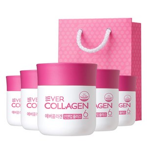 에버콜라겐 인앤업 플러스 6주+미니쇼핑백 증정, 84정, 5개