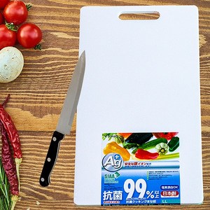 필하이 위생 일본 은나노 향균양면도마 (M L 2L 3L), 1개, 화이트2L