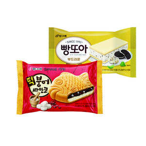 빙그레 붕어싸만코 떡 20개+빵또아 소프트 20개, 1개, 180ml