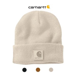 칼하트 토날 패치 비니 Tonal Patch Beanie 101070