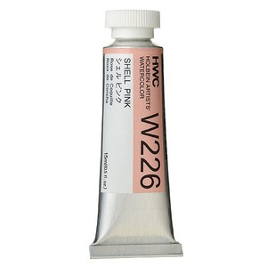 홀베인 수채화물감 (HWC) 15ml 낱색 A (색상선택), W226 Shell Pink