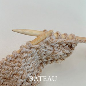 대나무 줄바늘 대바늘 뜨개질, 1개