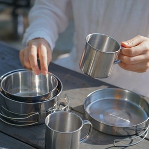 코펠 캠핑 식기 세트, 1set