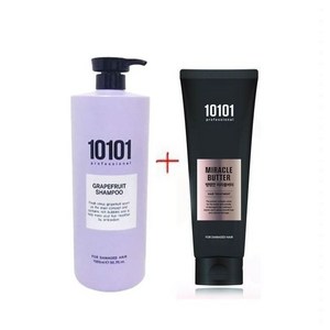 10101 자몽 샴푸 1500ml+버터70ml 대용량 샴푸 온가족용 샴푸, 1개, 1.5L