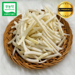 싱싱하린 국내산 손질우엉 500g 1kg 친환경, 1개, 1kg (국내산 우엉채)