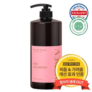 바디브 퍼퓸 약산성 샴푸 러브앤데스티니향 1000ml, 1개, 1L