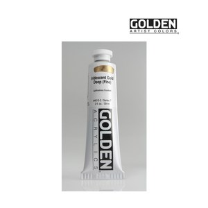 골든 아크릴물감 60ml S7 Iidescent Gold Deep (Fine)