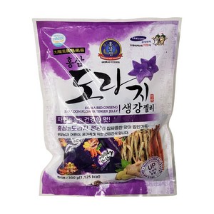 홍삼인 홍삼 도라지 생강 젤리 300g, 6개