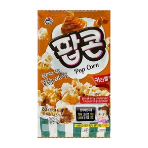 대림 전자렌지용 팝콘 카라멜맛 80g, 1개