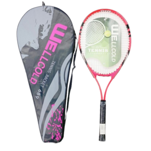 주밀리 입문용 TENNIS 라켓 초보자 정품, 블루, 1개
