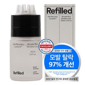 리필드 사이토카인 탈모용 모이스처 케어 헤어 앰플토닉, 모이스처 케어 6개, 1개, 100ml