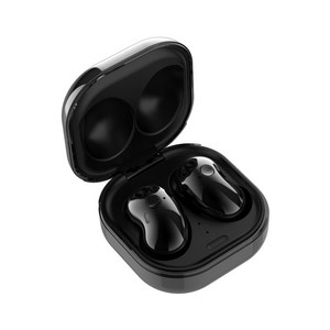 GHSHOP S6 TWS 블루투스 이어폰 8D HiFi Sound 무선 인이어 이어폰(마이크 포함), 49x49x31mm, 플라스틱, 검정