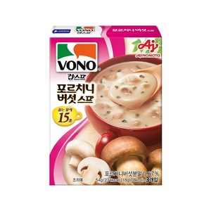 보노 포르치니 버섯 스프, 54g, 3개