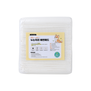 누는자리 강아지 배변패드 76 x60 50매입, 2개