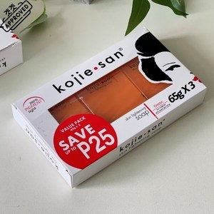 겟겟 필리핀 비누 Kojie San Soap, 64g, 3개