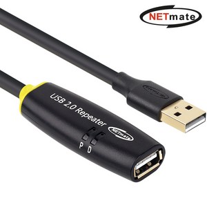 넷메이트 CBL-203-40P USB2.0 연장 리피터 40m, 1개, 상세페이지 참조