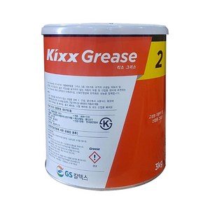 오일마트 GS 킥스 그리스 3KG KIXX GREASE 구리스 골든펄, 1개