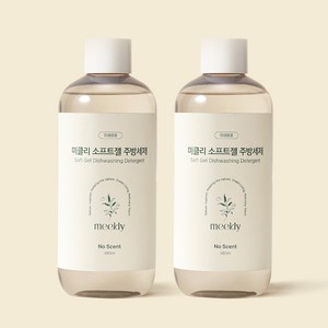 미클리 소프트젤 주방세제, 2개, 480ml