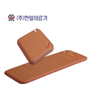 HanilMedical 3인용 전기방석 소파형 황토, 50 x 130 cm