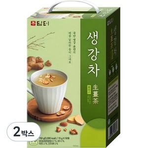 담터 생강차 플러스, 15g, 50개입, 2박스