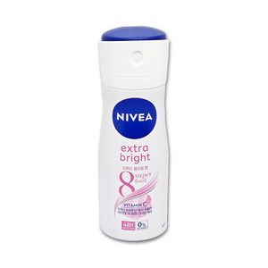 니베아 데오드라트 스프레이 엑스트라 브라이트, 60ml, 3개