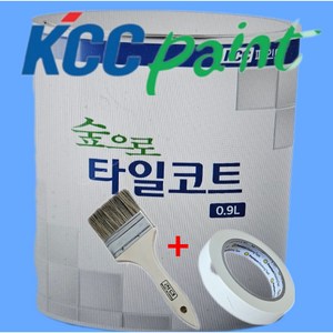 kcc 무독성 화장실 욕실 주방 타일 코트 도구, 1개, 900ml, 화이트도구