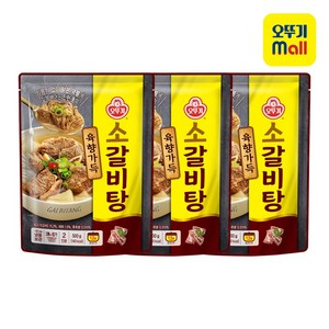 오뚜기 육향가득 소갈비탕 500g 3개