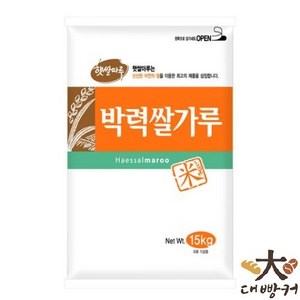 햇쌀마루 박력 쌀가루, 15kg, 1개