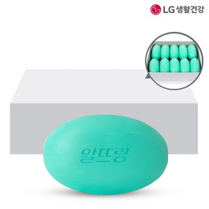 LG생활건강 알뜨랑비누 130g 그린, 10개