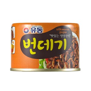 유동 번데기 130g x48캔 / 간식 술안주 무침 골뱅이, 48개