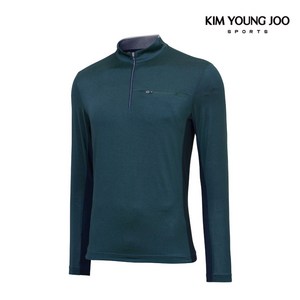 김영주스포츠 컴포트 핏 남성 데일리 긴팔티셔츠