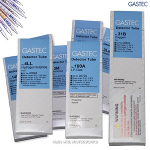 [가스텍]GASTEC 31B 가스검지관 대기 산소 측정 O2 가스검지 안전관리 흡입식, 1개